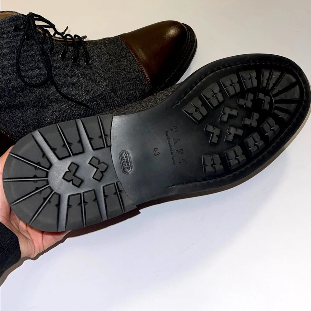 Taft The Jack Boot in Grey Oxblood